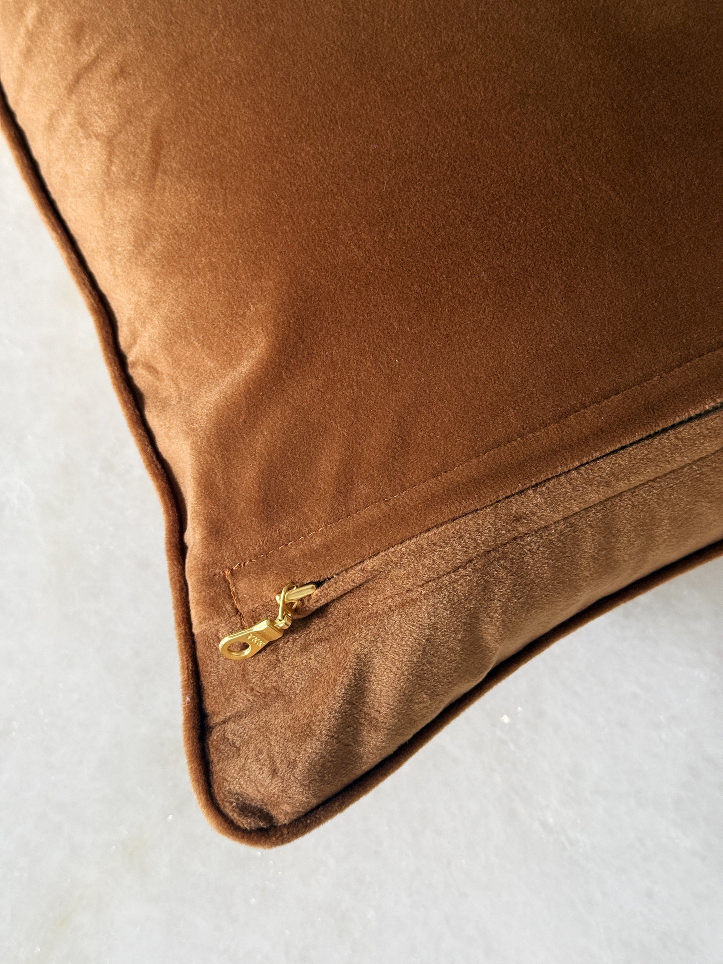 Forest Tapestry Lumbar Pillow with Velvet Backing & Down Insert | 14x20 Pillow