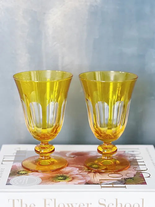 Sir/MAdam Rialto tulip glasses in ginger