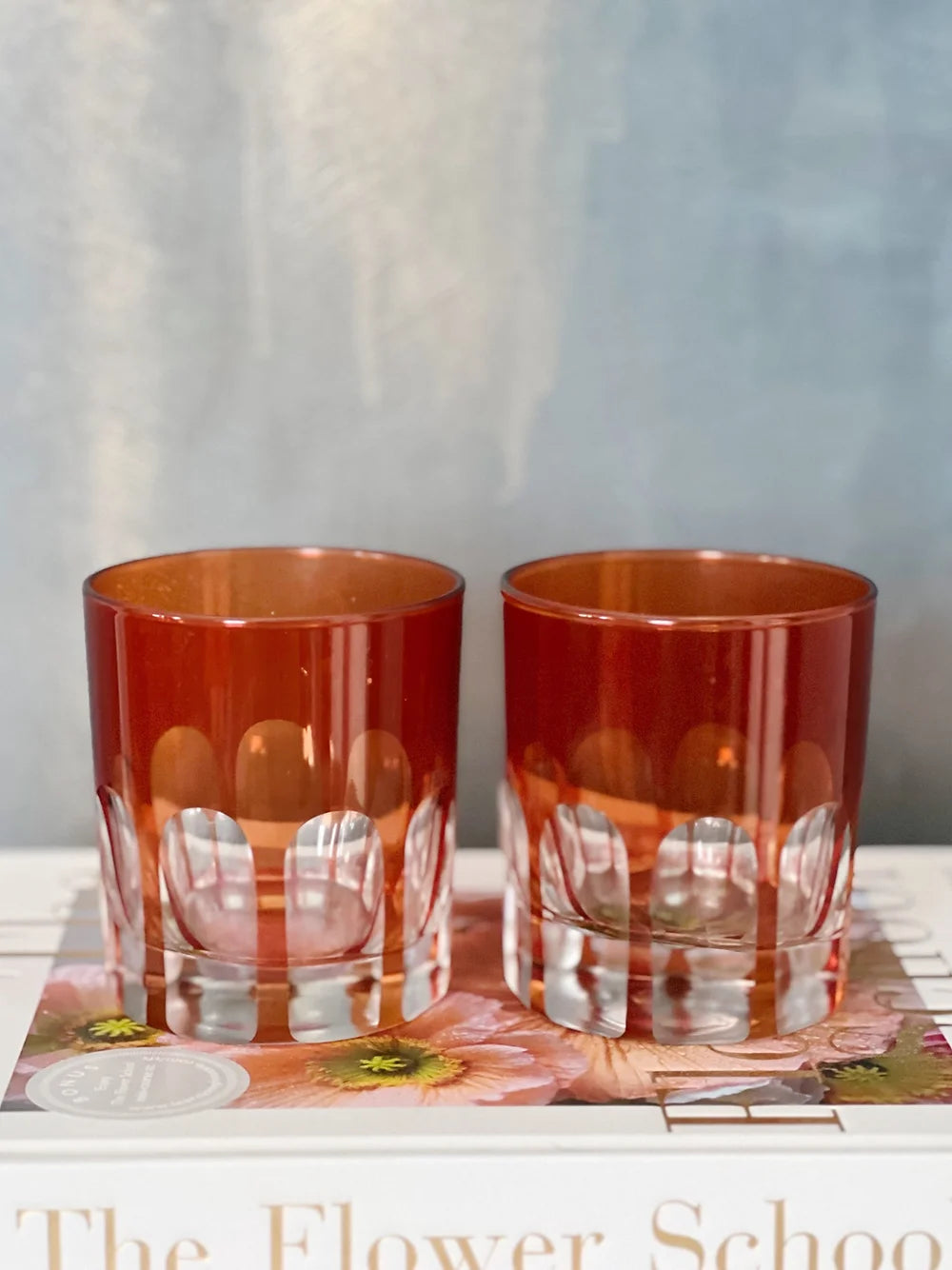 Sir/Madam Rialto red old fashioned glasses
