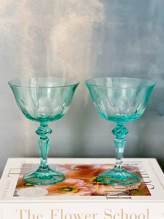 Sir/Madam Rialto champagne coupe in menthe mint