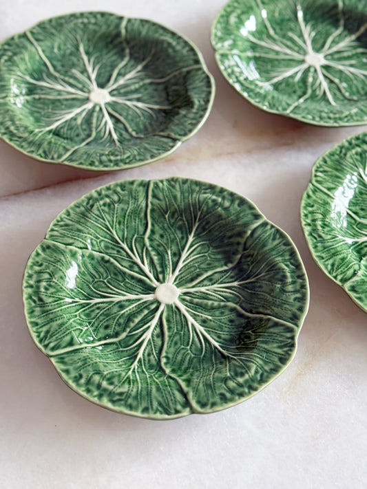 Set of Le Jardin Cabbage Dinner Plates