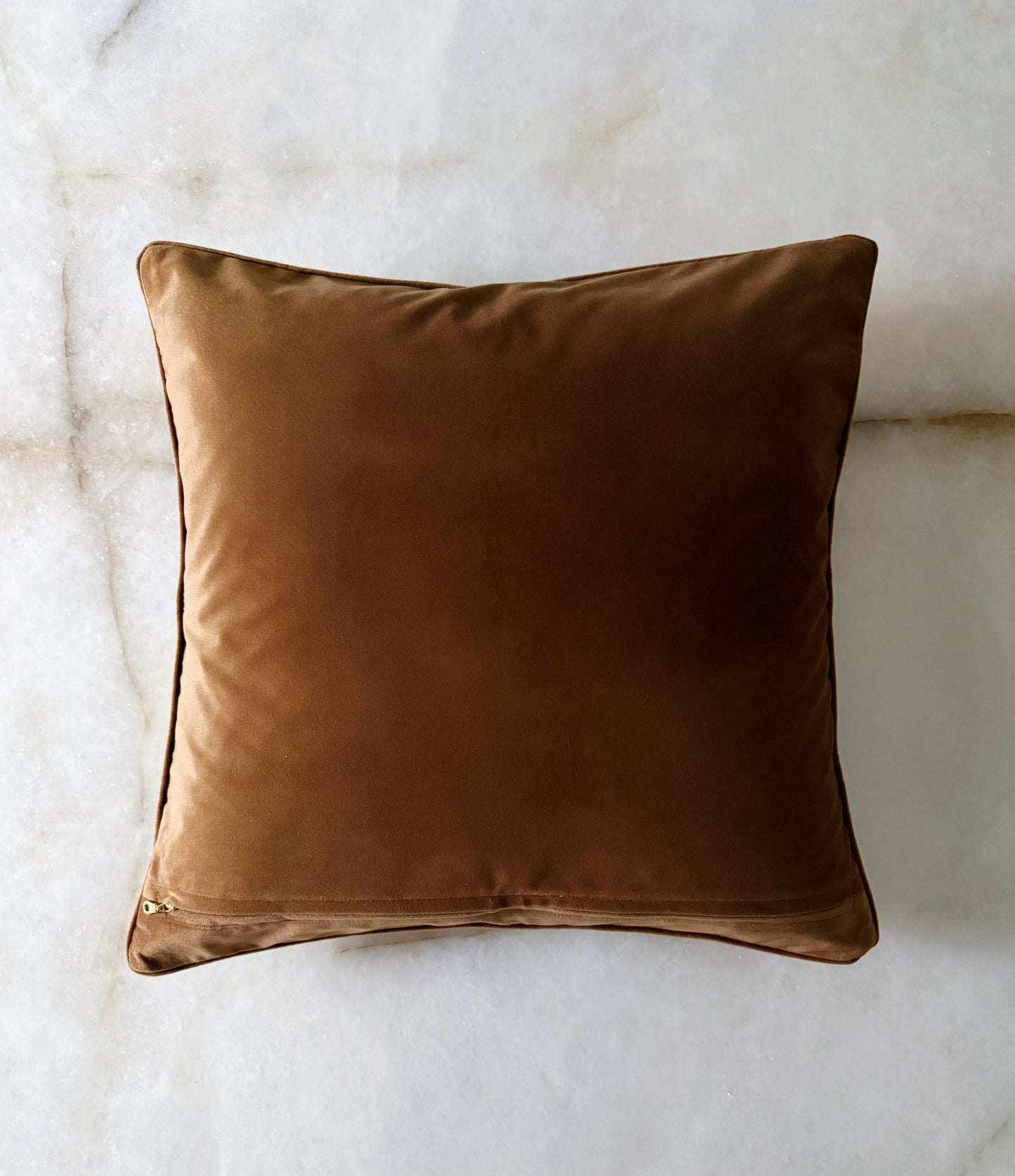Forest Tapestry Pillow with Velvet Backing & Down Insert | 20x20 Decorative Pillow