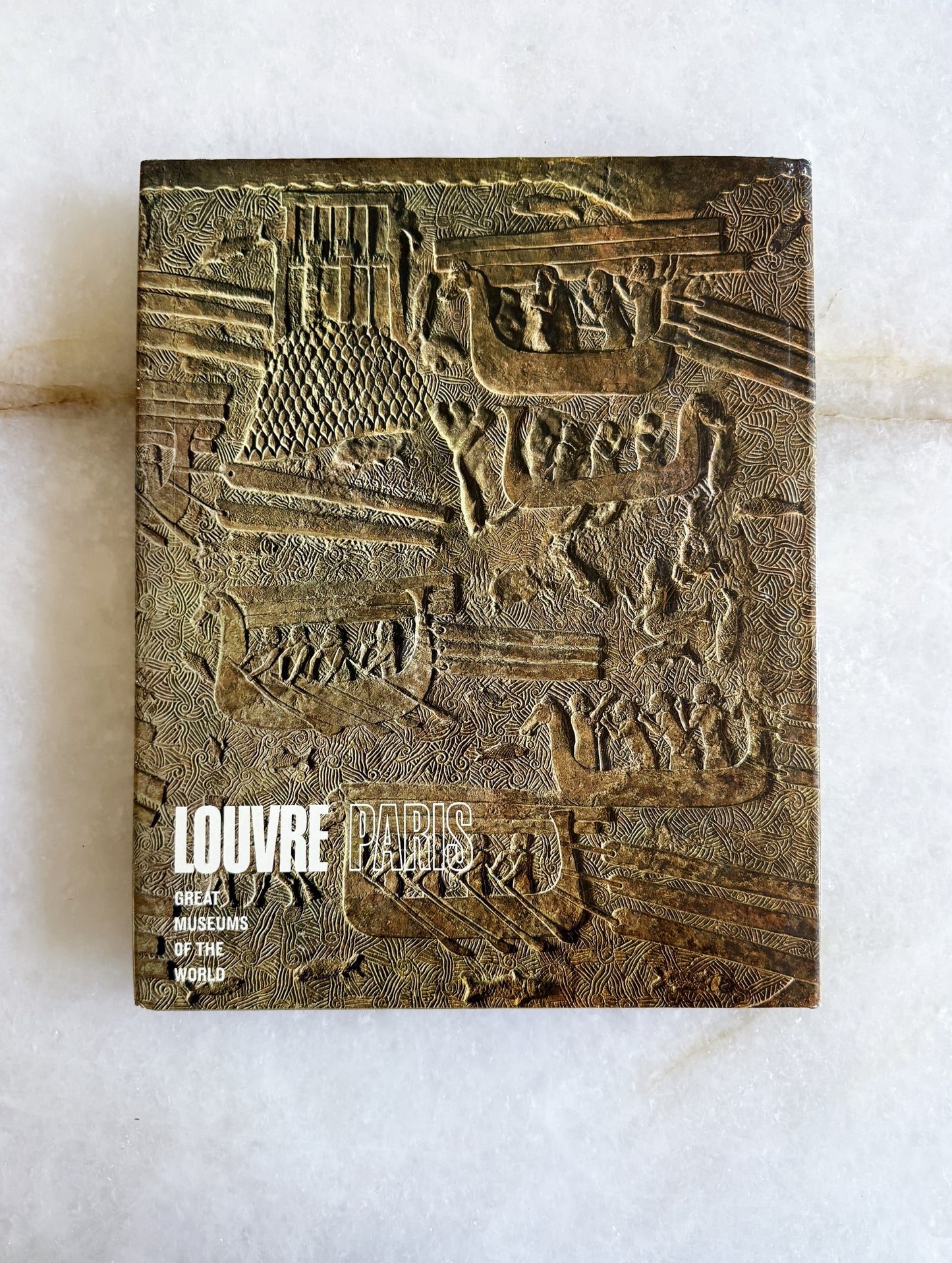 Vintage Louvre Coffee Table Book