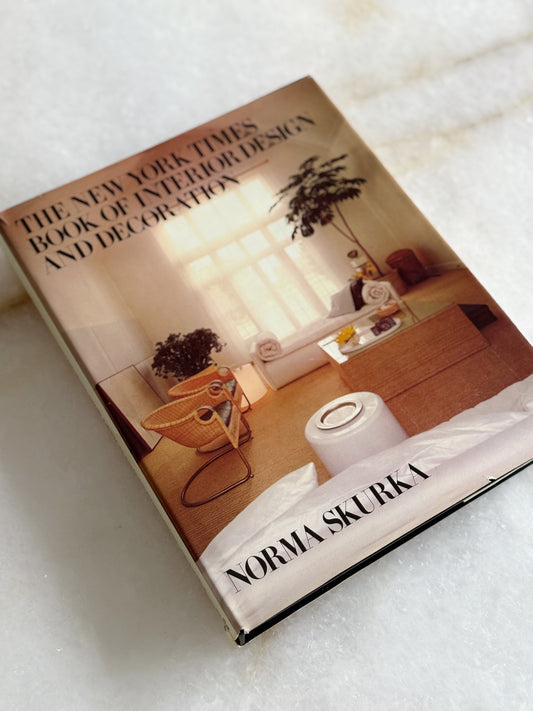 Vintage Coffee Table Book – The New York Times Book of Interior Design and Decoration