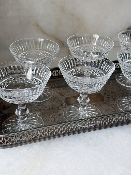 Vintage Waterford Lismore Champagne/Sherbet Coupes – Set of 6