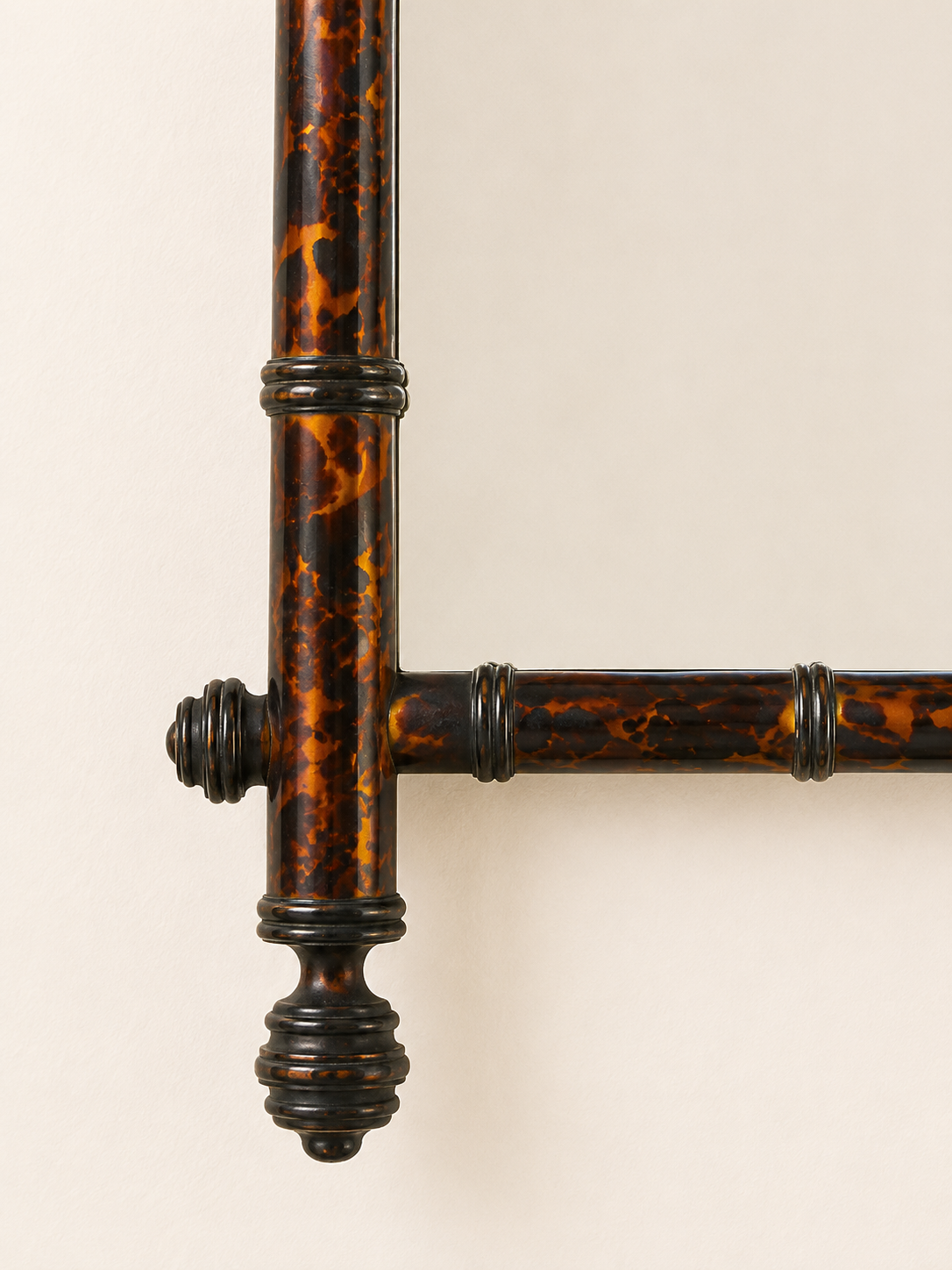 Carvers’ Guild Horner Bamboo Mirror in Tortoise Shell