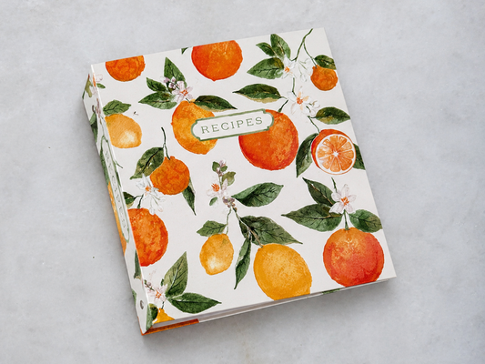 Citrus recipe binder