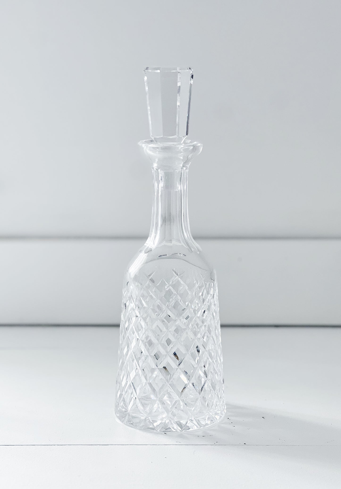 vintage waterford crystal decanter