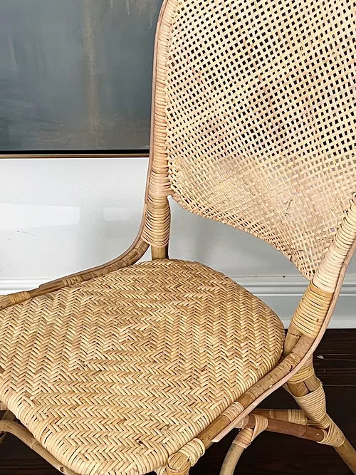 woven wicker chairs