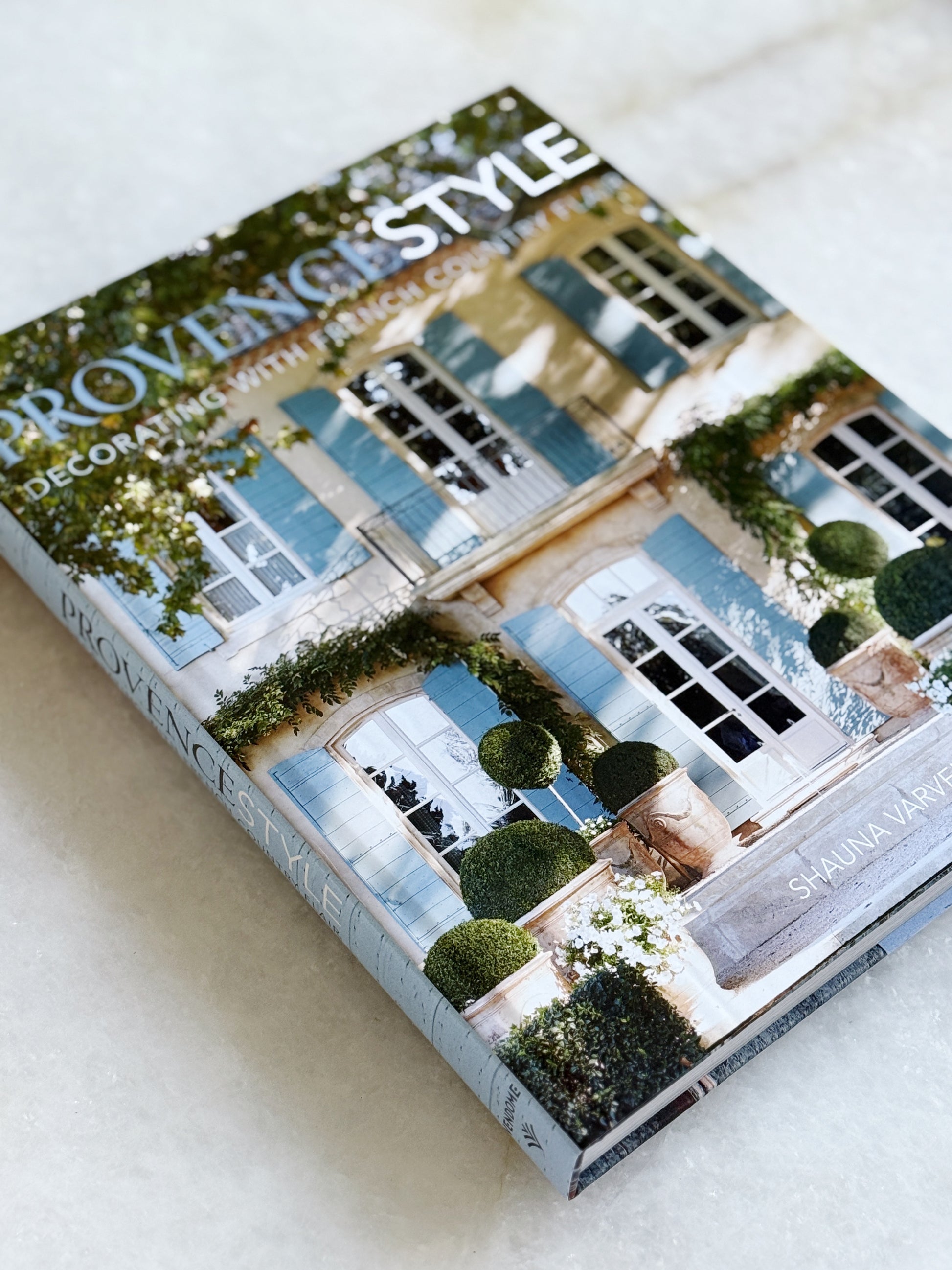 Provence Style Coffee Table Book