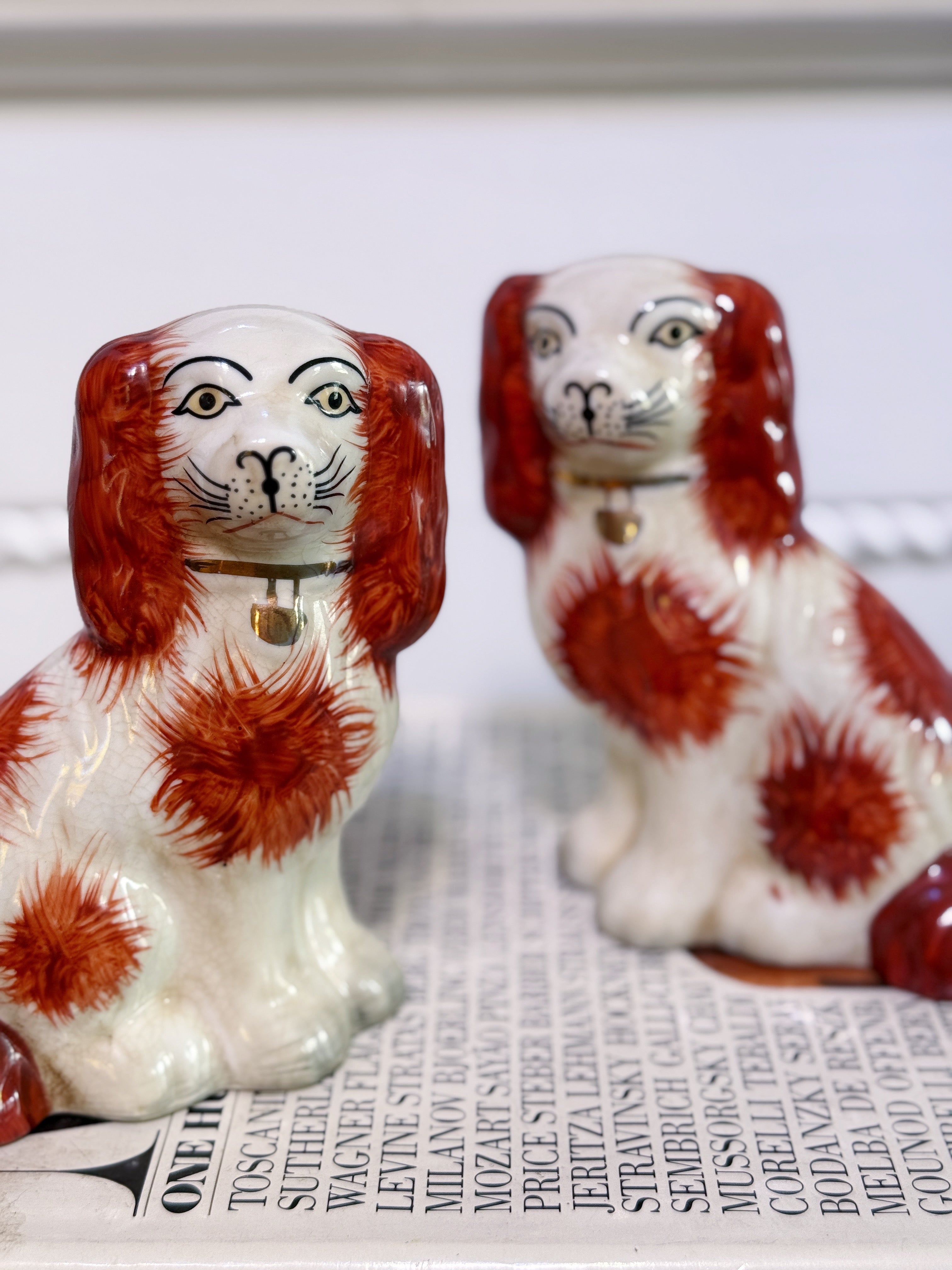 Staffordshire Dogs | Vintage & Decorative Porcelain Dogs | House