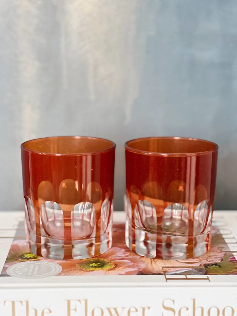 Sir/Madam Rialto red old fashioned glasses 