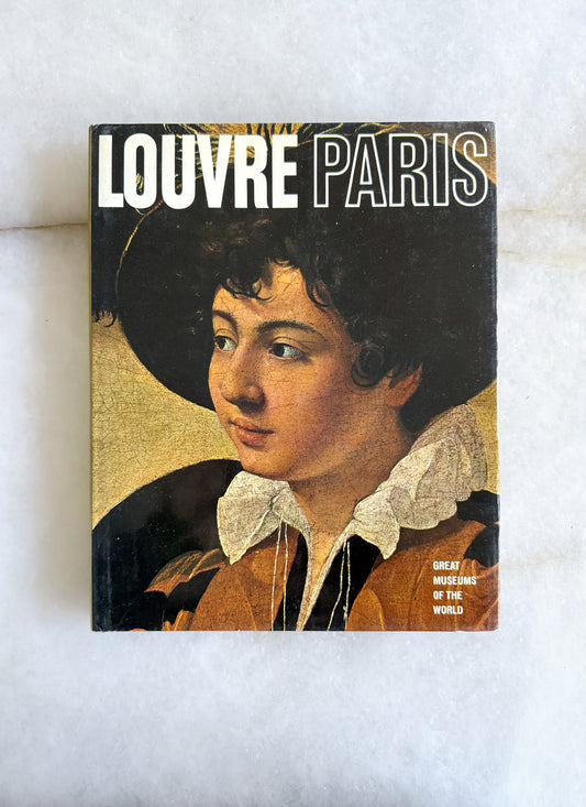 Vintage Louvre Coffee Table Book