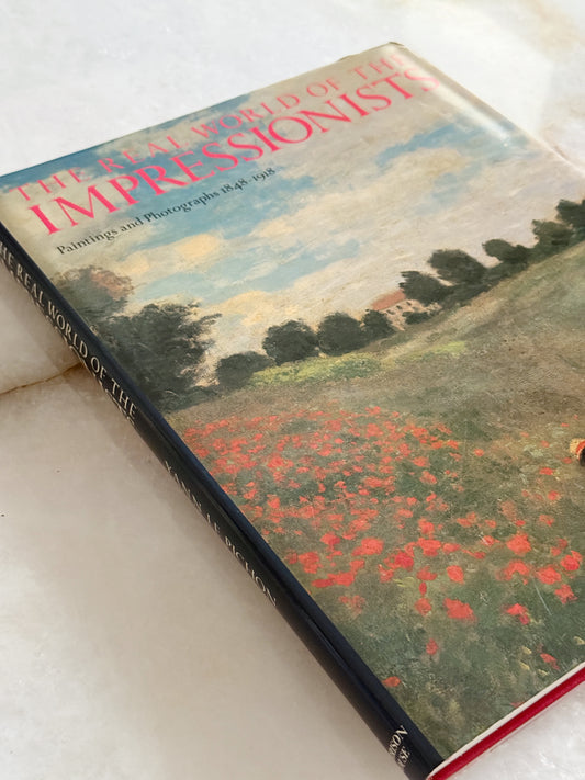 Vintage The Real World of the Impressionists Art Book