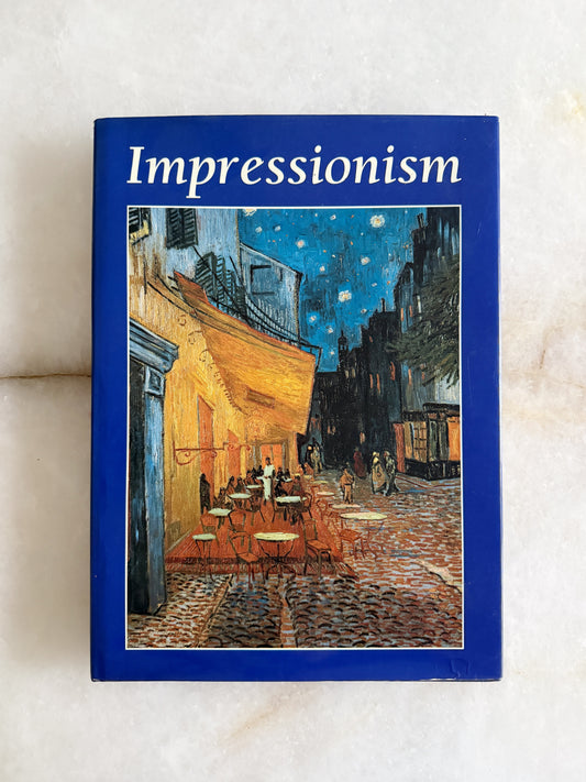 Vintage Impressionism Art Coffee Table Book 