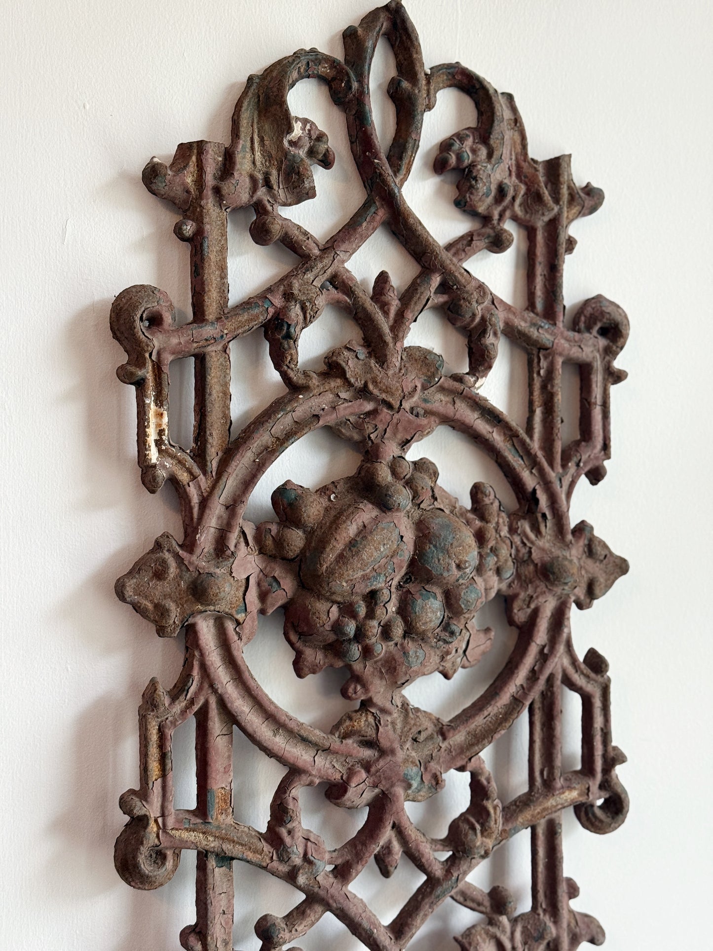 Late 19th Century Cast Iron Fence Panel
