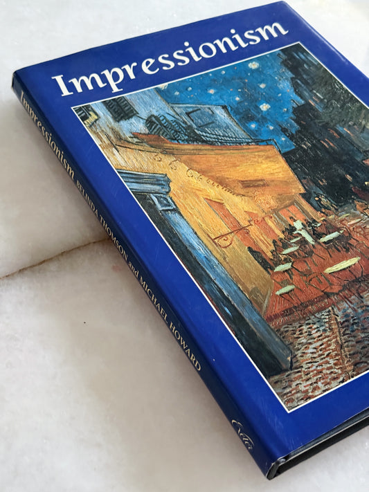 Vintage Impressionism Art Coffee Table Book 