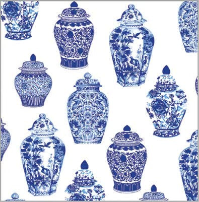 Blue & White Ginger Jar Wrapping Paper