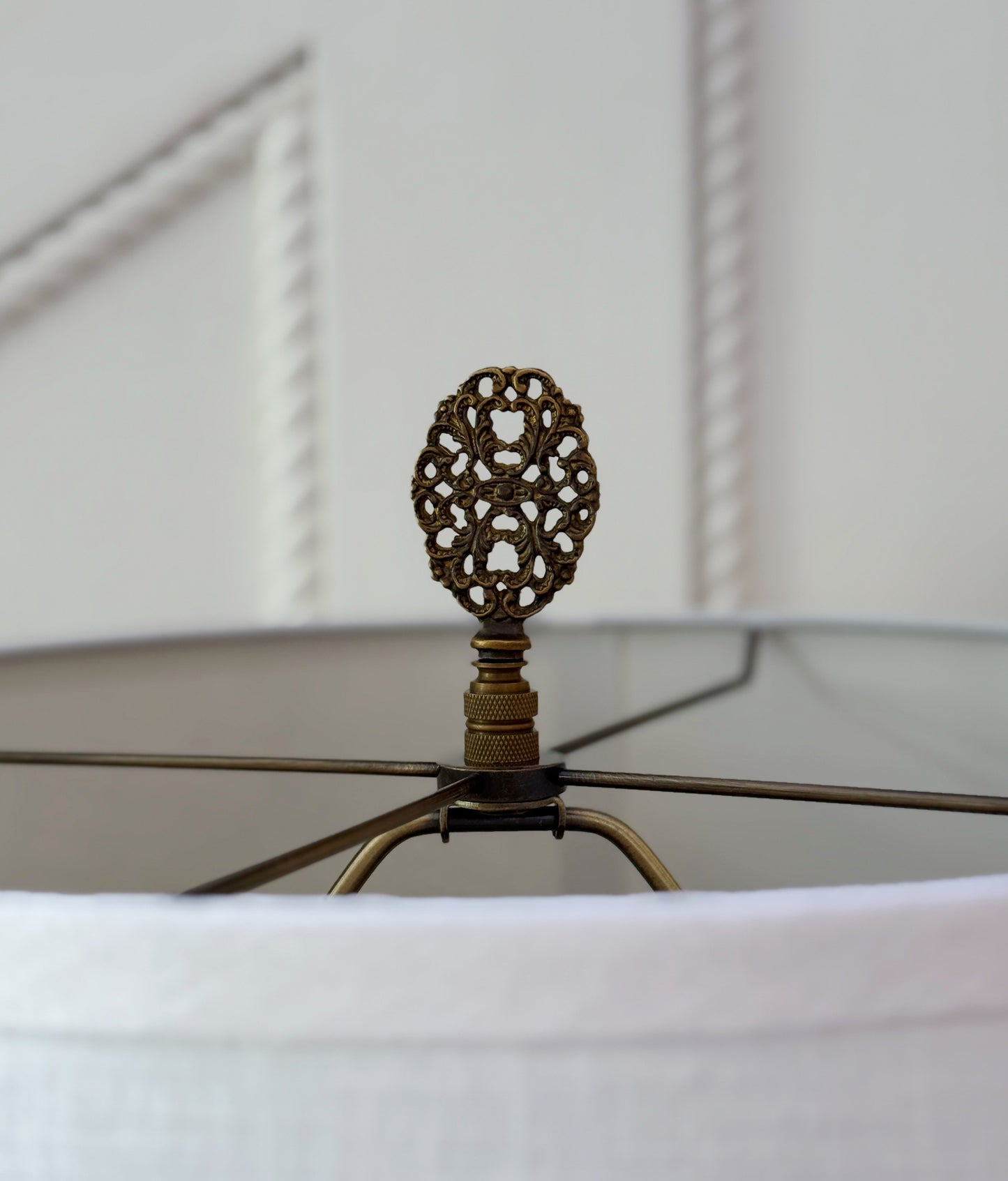 Hand-Painted Shorebird Table Lamp