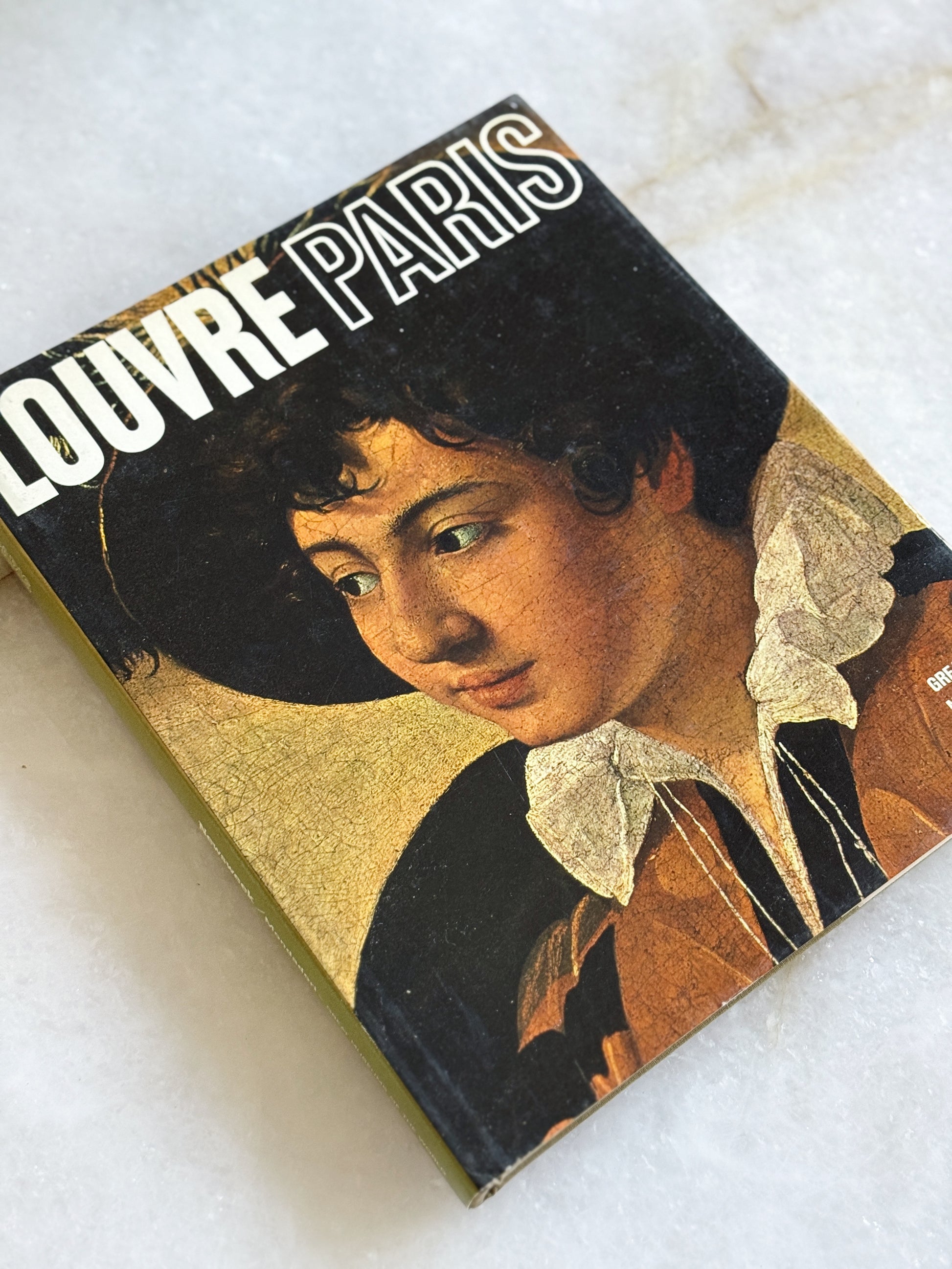 Vintage Louvre Coffee Table Book
