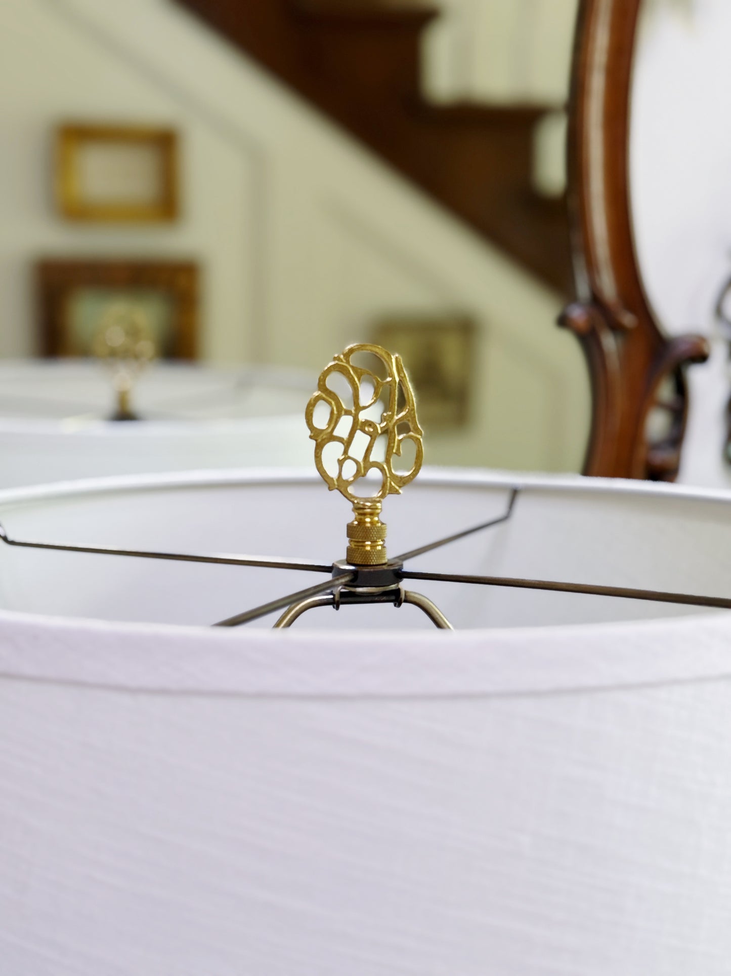 Rose Canton Chinoiserie Table Lamp