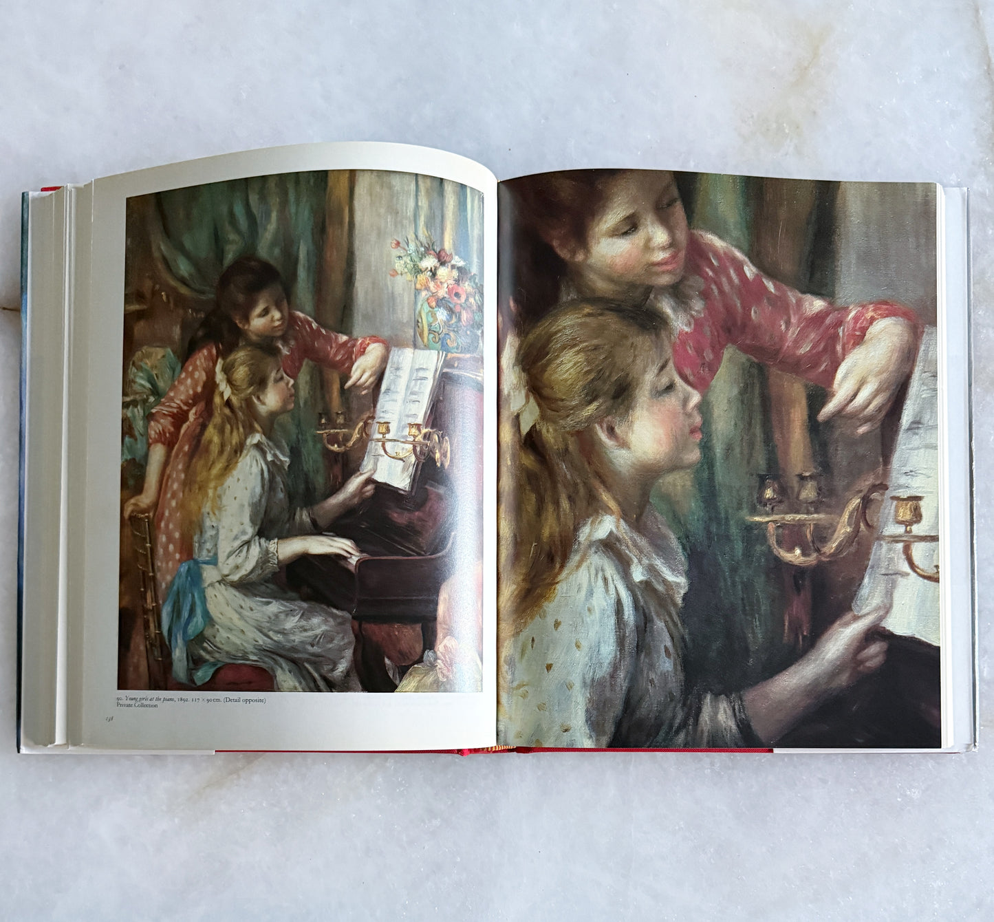 Vintage Renoir Coffee Table Book