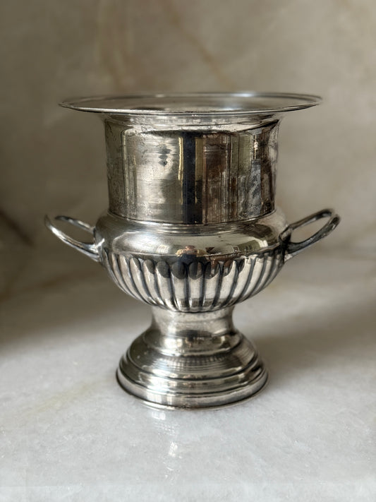 Vintage silver champagne bucket