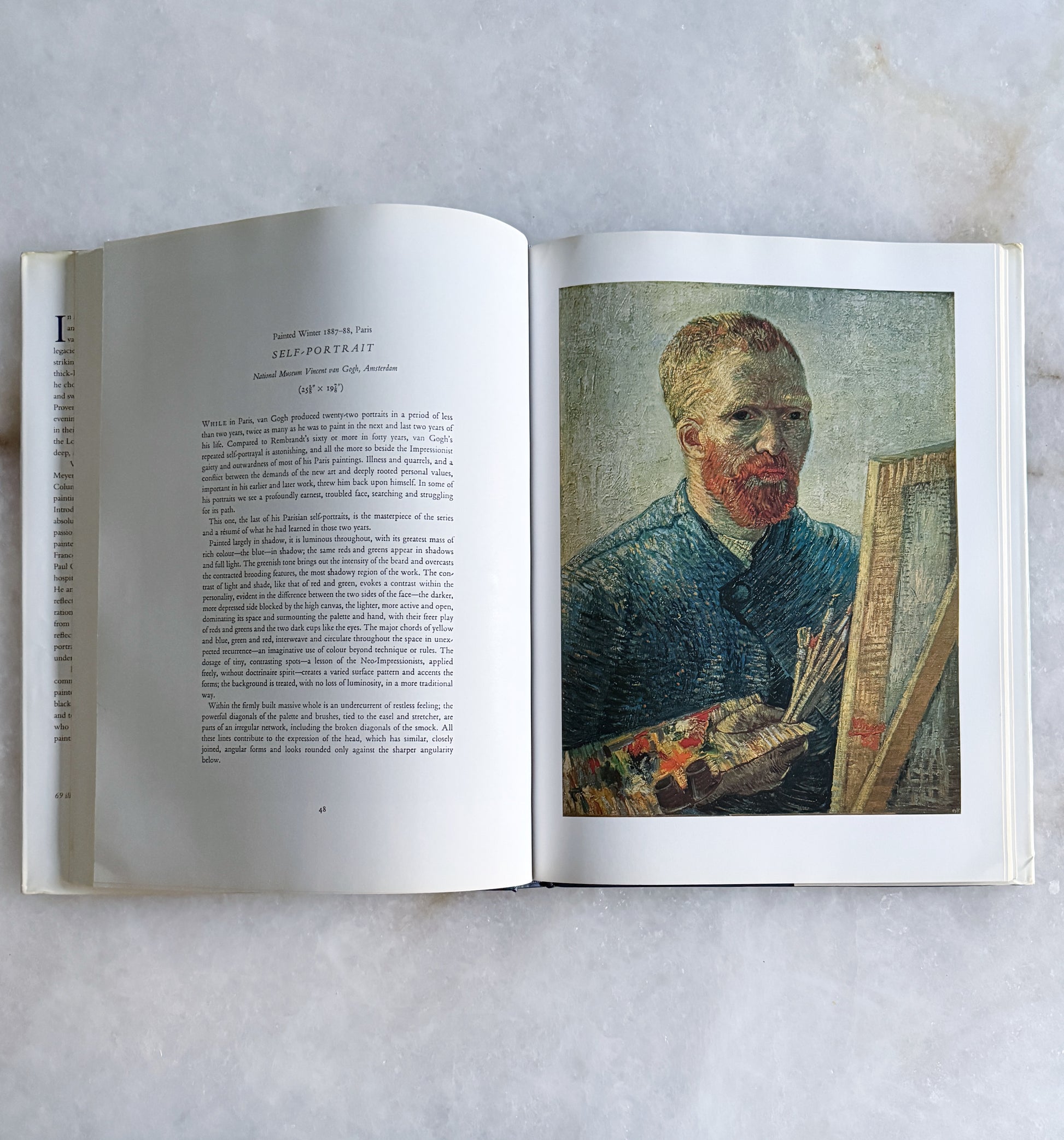 Vintage Van Gogh Coffee Table Book by Meyer Schapiro | 1994 Hardcover Art Book