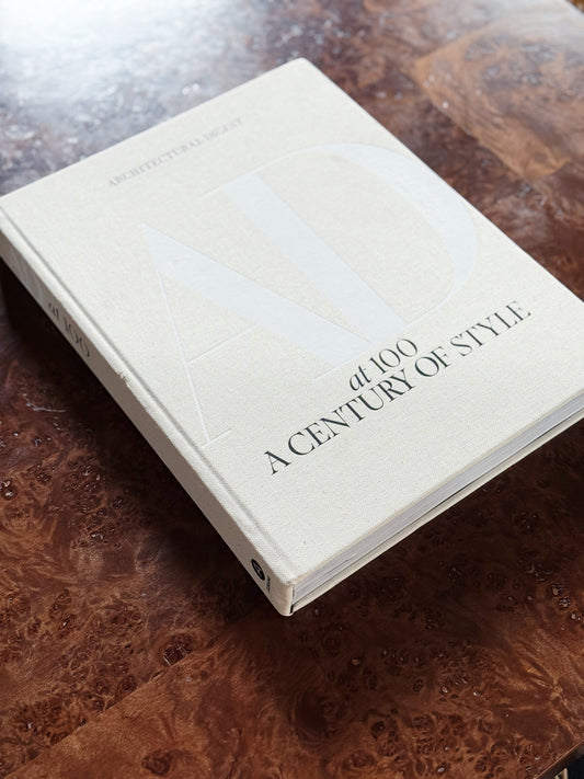 Vintage Coffee Table Book - Architectural Digest at 100:  A Century of Style