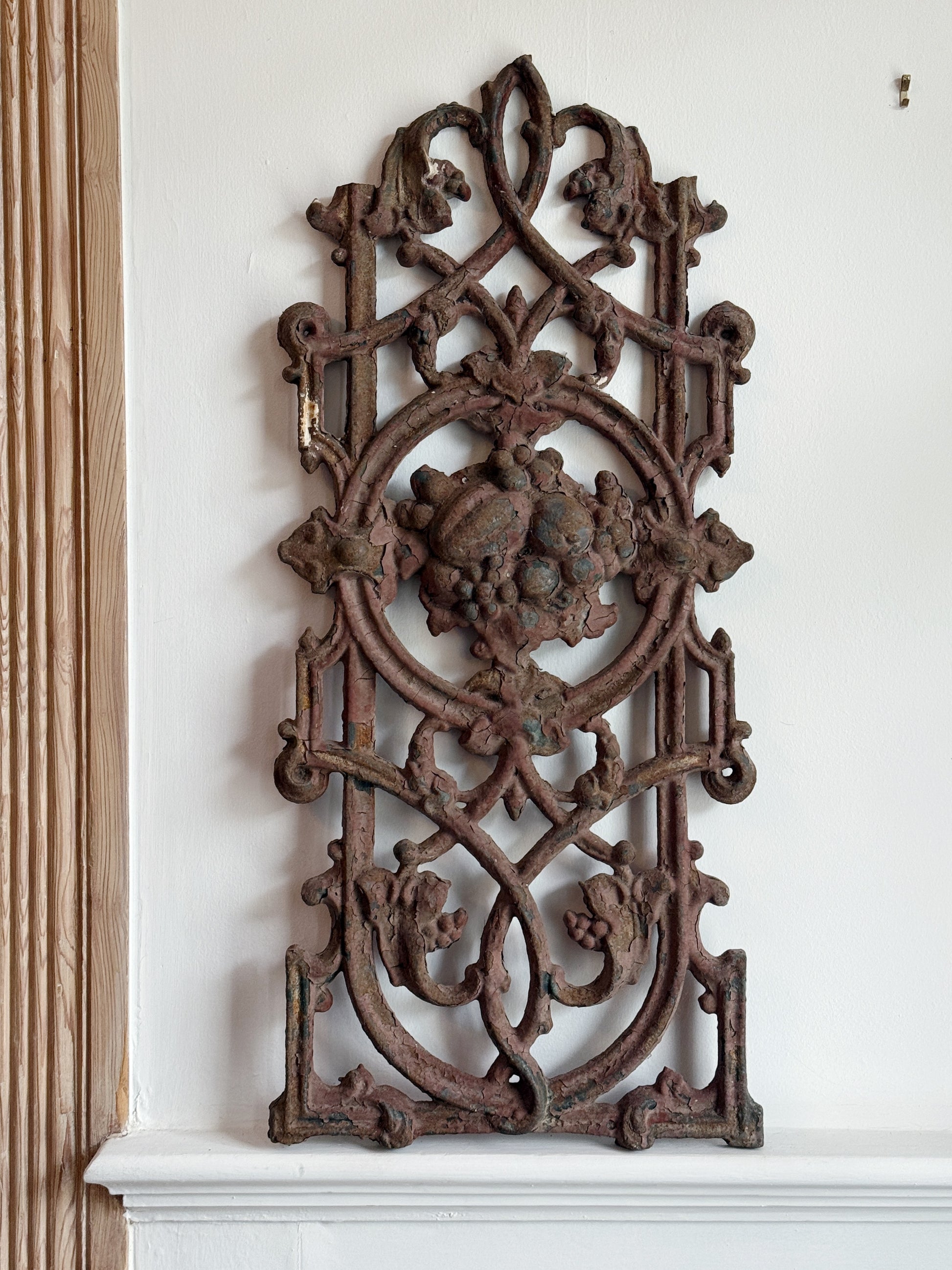 Late 19th Century Cast Iron Fence Panel