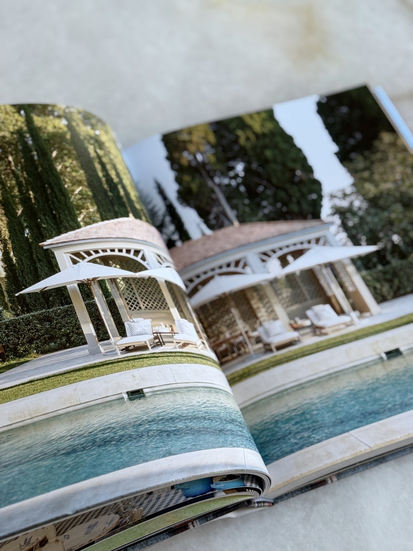 Provence Style Coffee Table Book