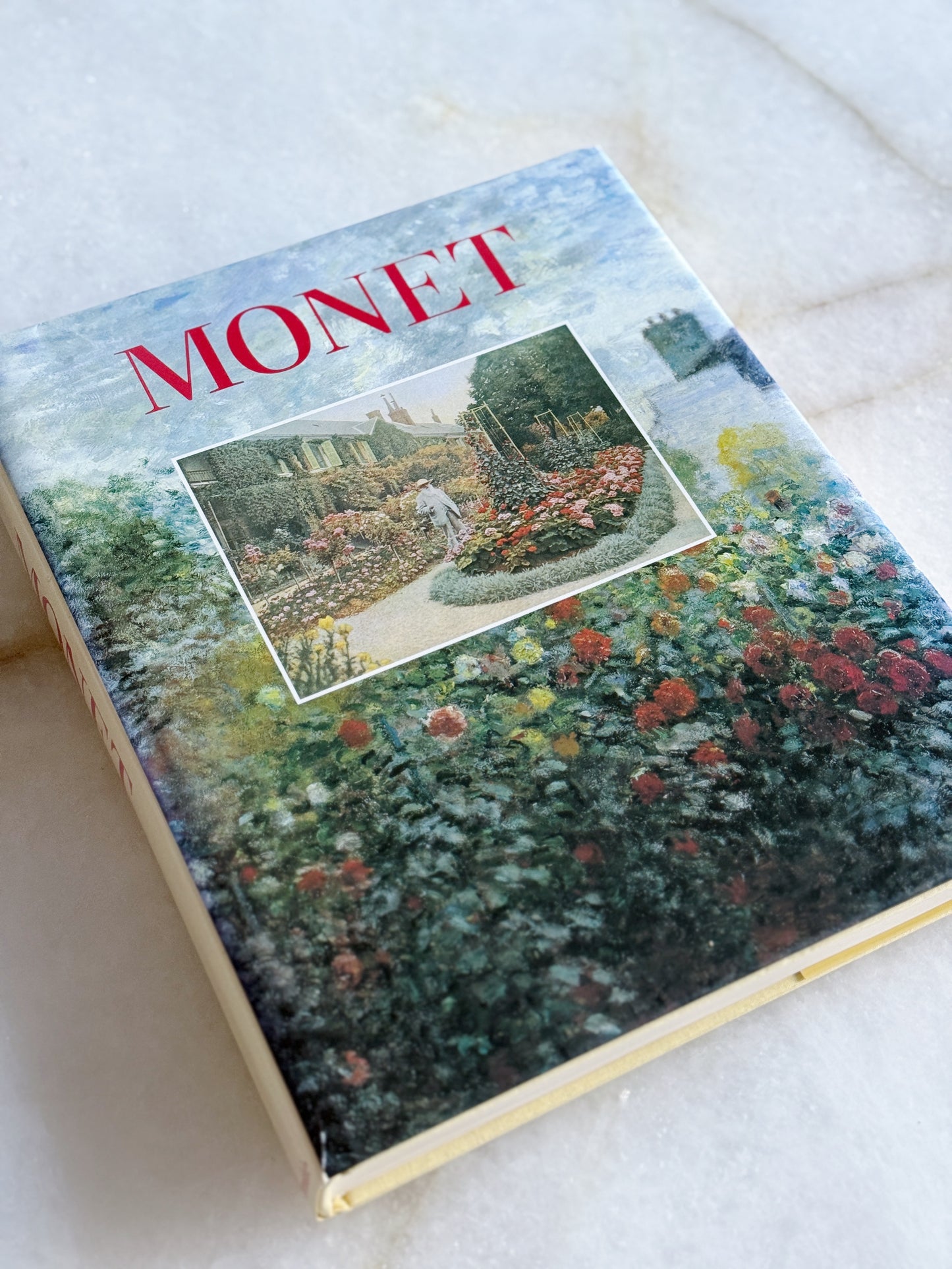 Vintage Art Coffee Table Book - Monet