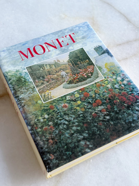 Vintage Art Coffee Table Book - Monet