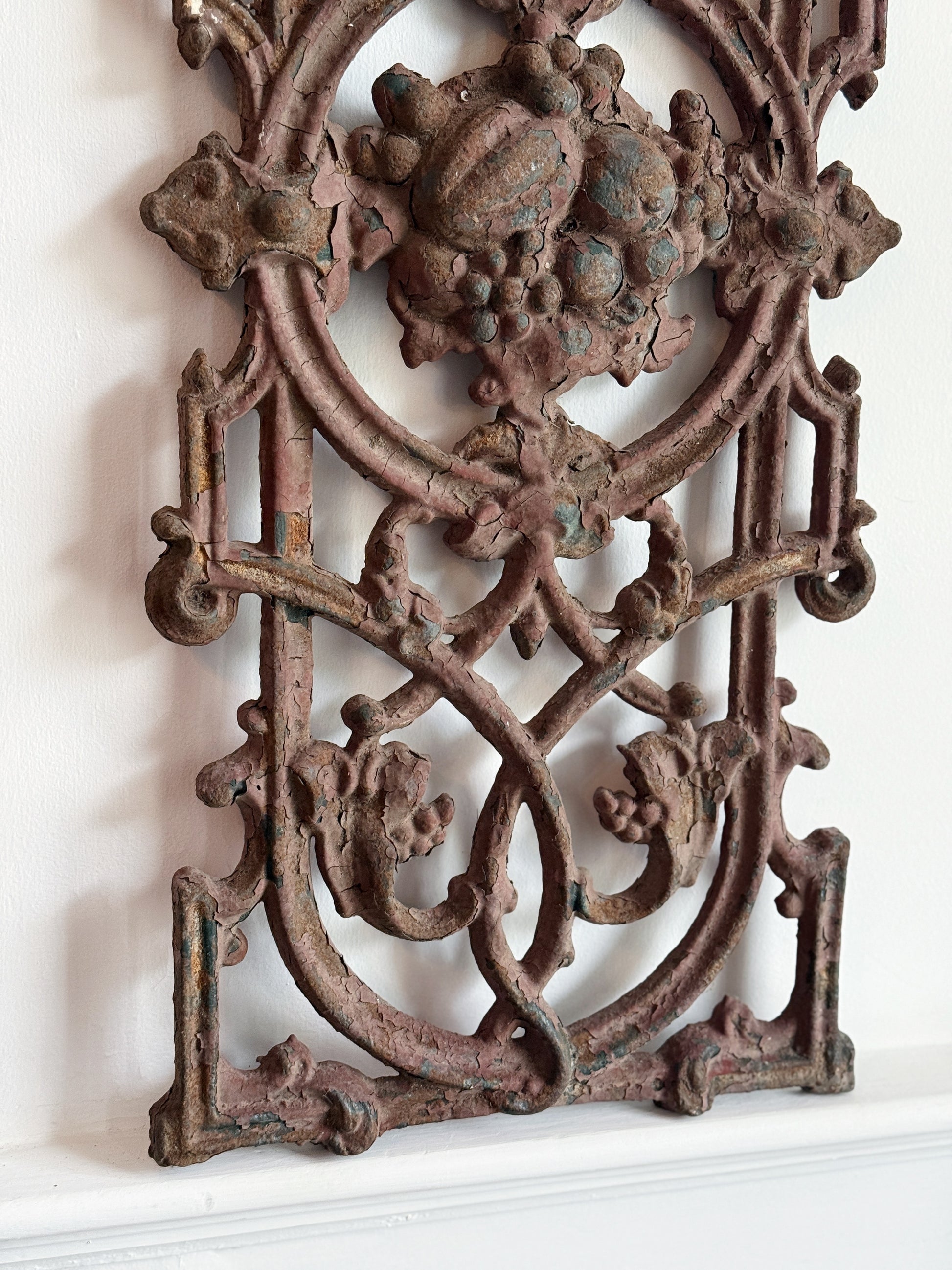 Late 19th Century Cast Iron Fence Panel