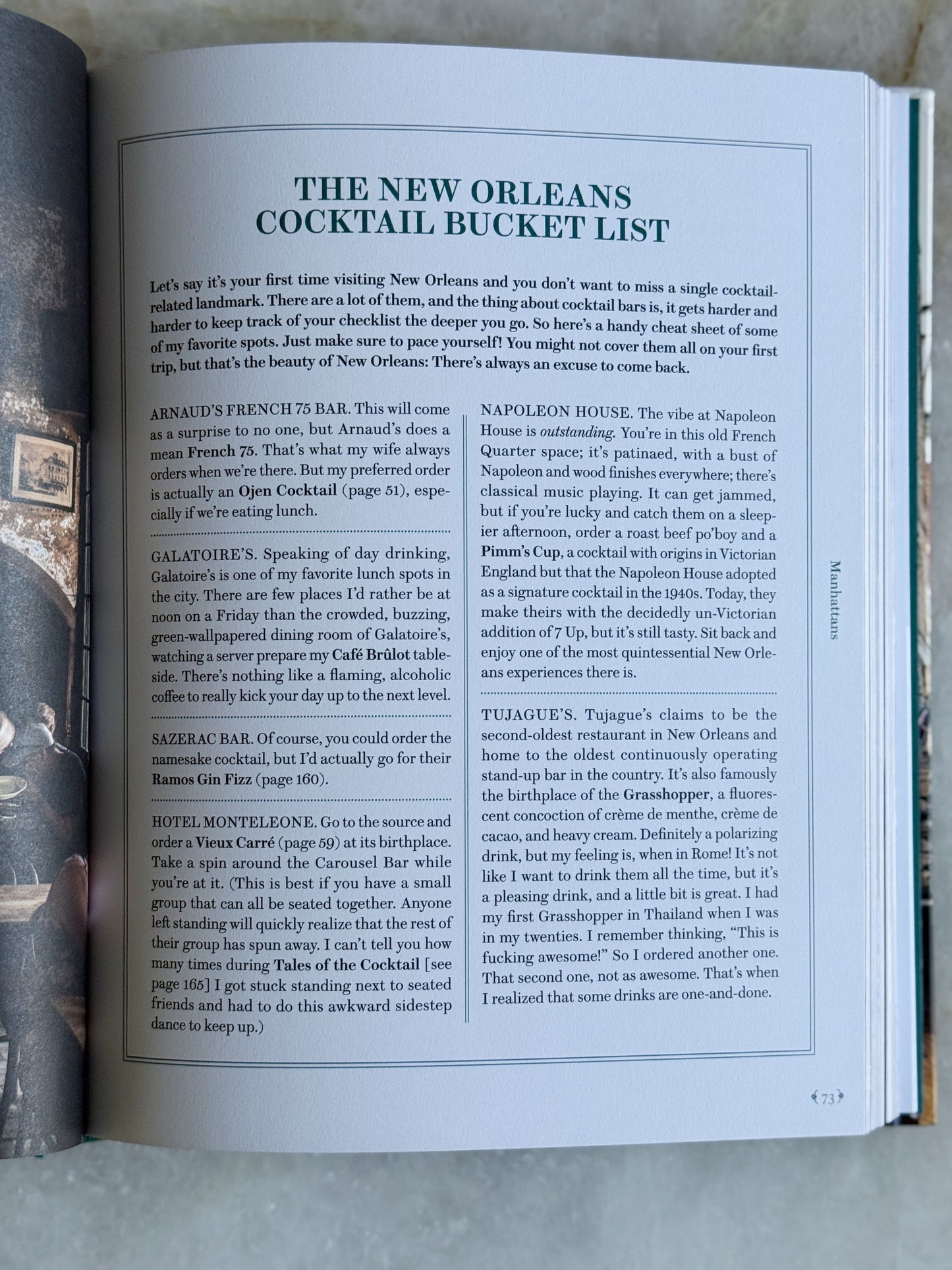 Cure: New Orleans Drinks and How to Mix ‘em