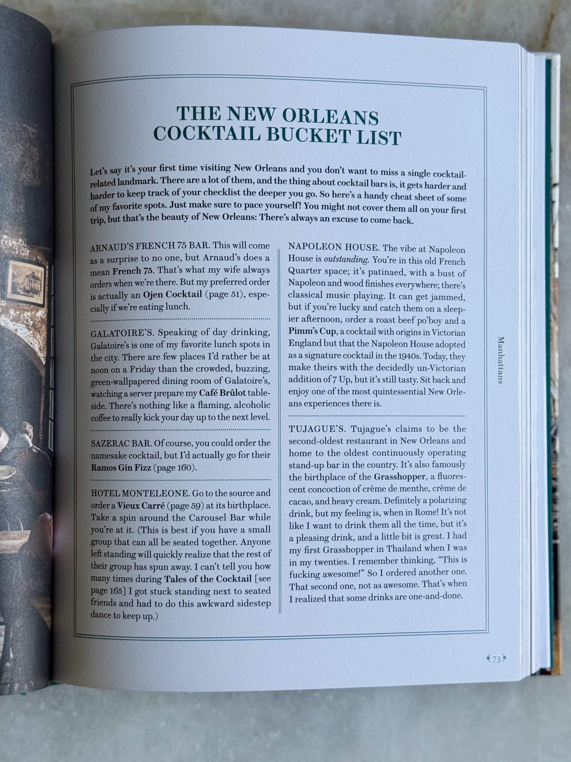 Cure: New Orleans Drinks and How to Mix ‘em