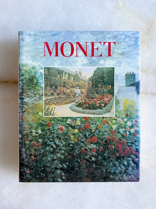 Vintage Art Coffee Table Book - Monet