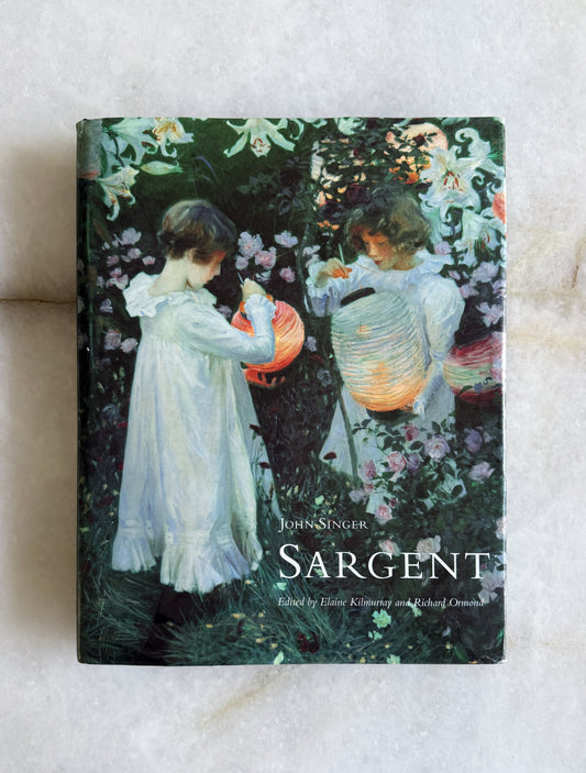 Vintage Art Book – John Singer Sargent Coffee Table Book