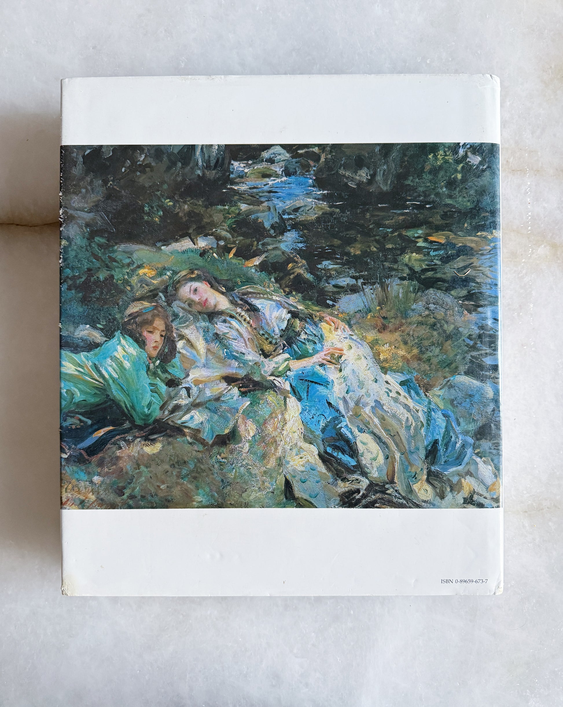 Vintage Art Book – John Singer Sargent by Carter Ratcliff Coffee Table Book