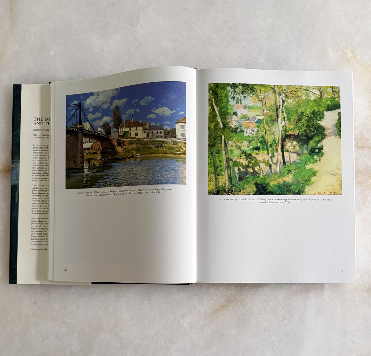Vintage The Impressionists and Their Legacy Art Coffee Table Book