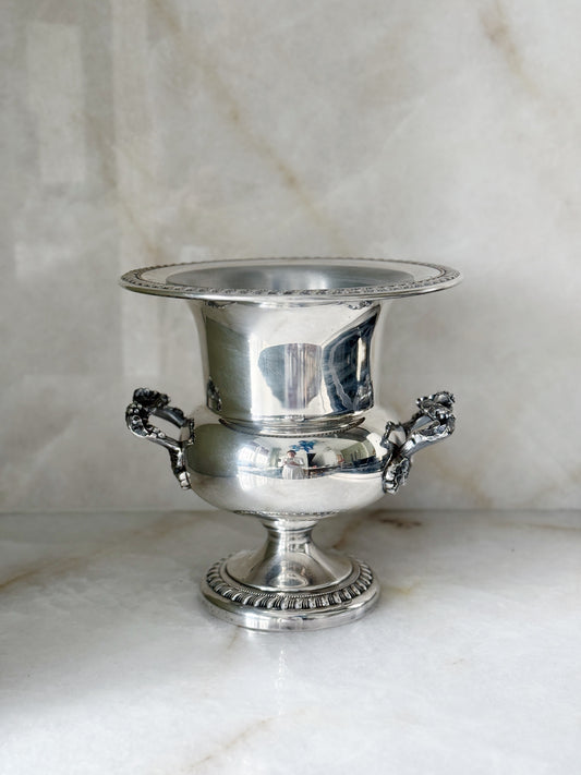 Vintage Silver Champagne Bucket with Liner