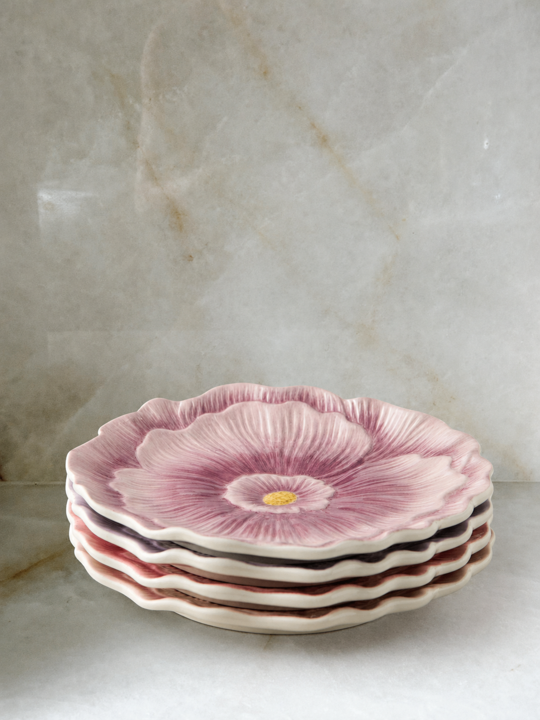 Wildflower Dessert Plates – Set of 4