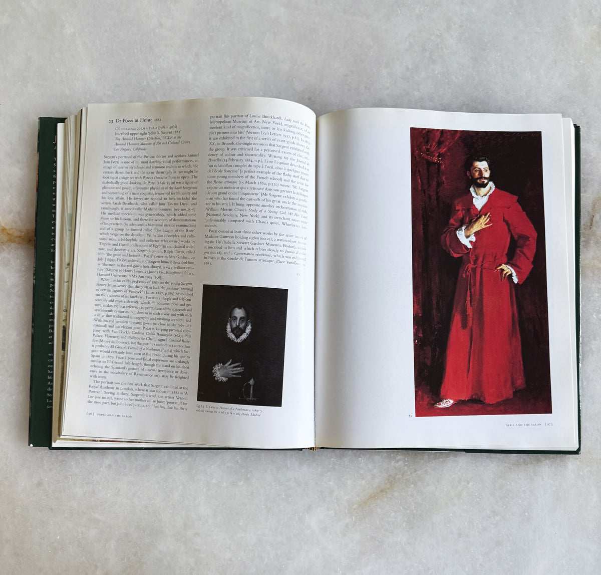 Vintage Art Book – John Singer Sargent Coffee Table Book