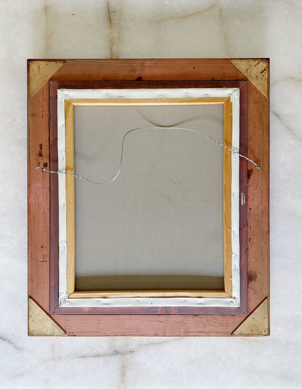 Large Framed Oil Portrait After William-Adolphe Bouguereau’s Psyché