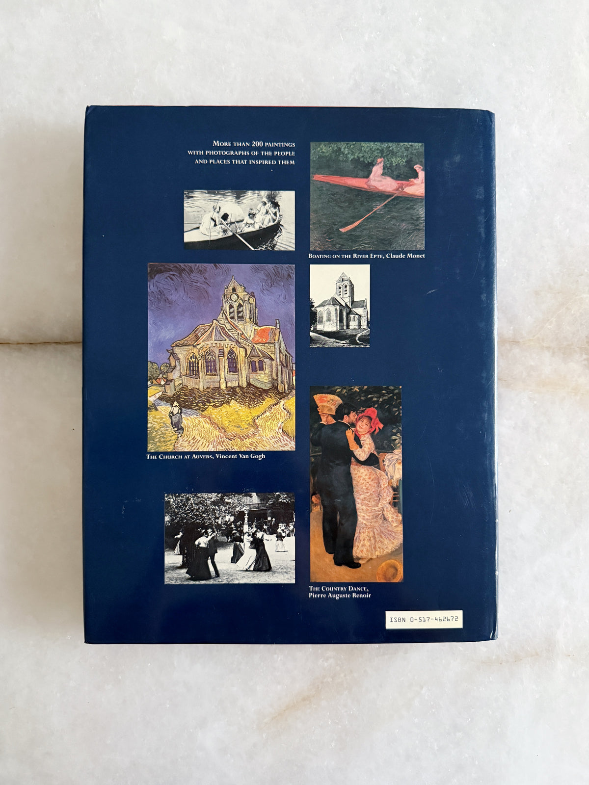 Vintage The Real World of the Impressionists Art Coffee Table Book