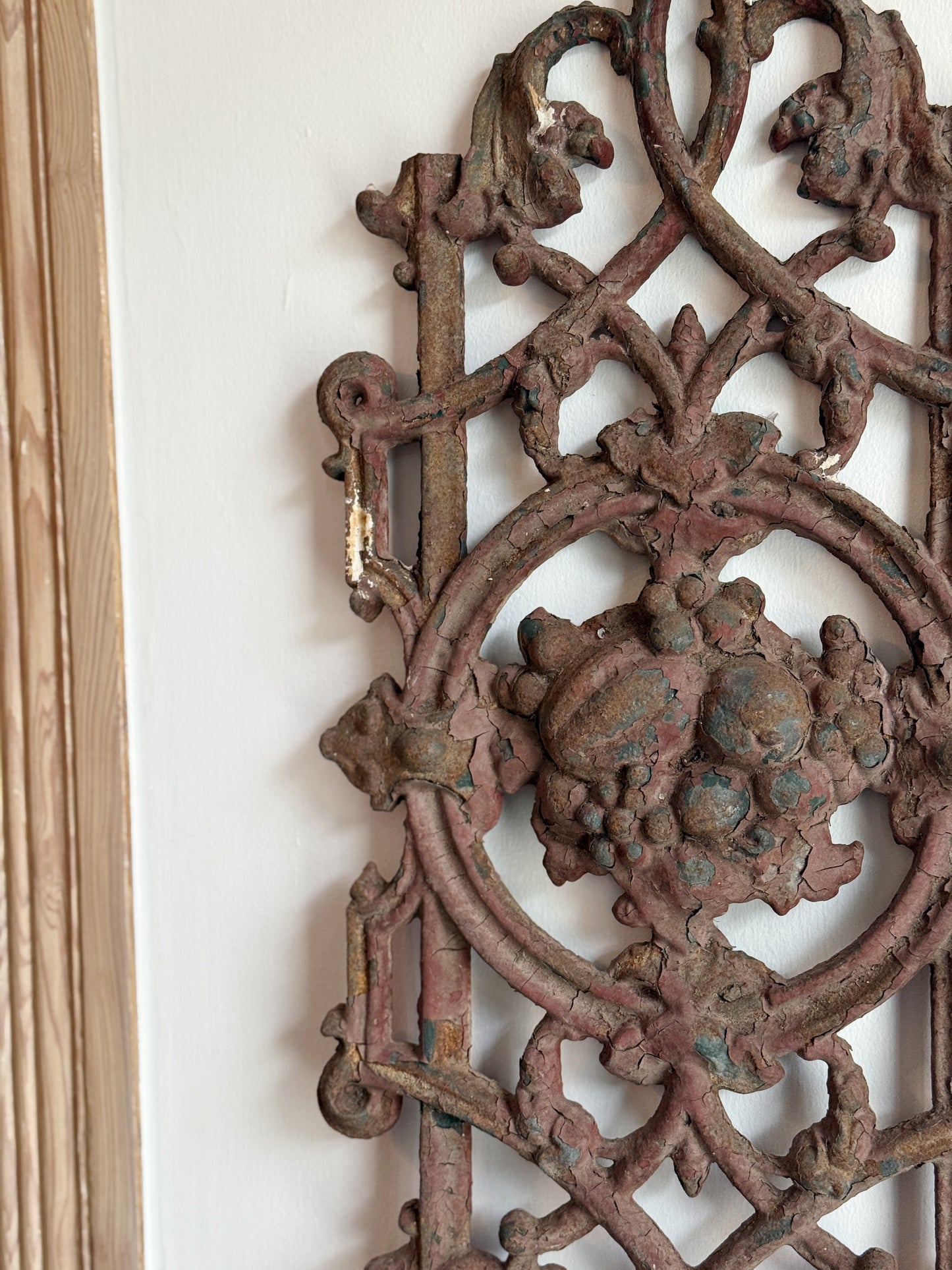 Late 19th Century Cast Iron Fence Panel