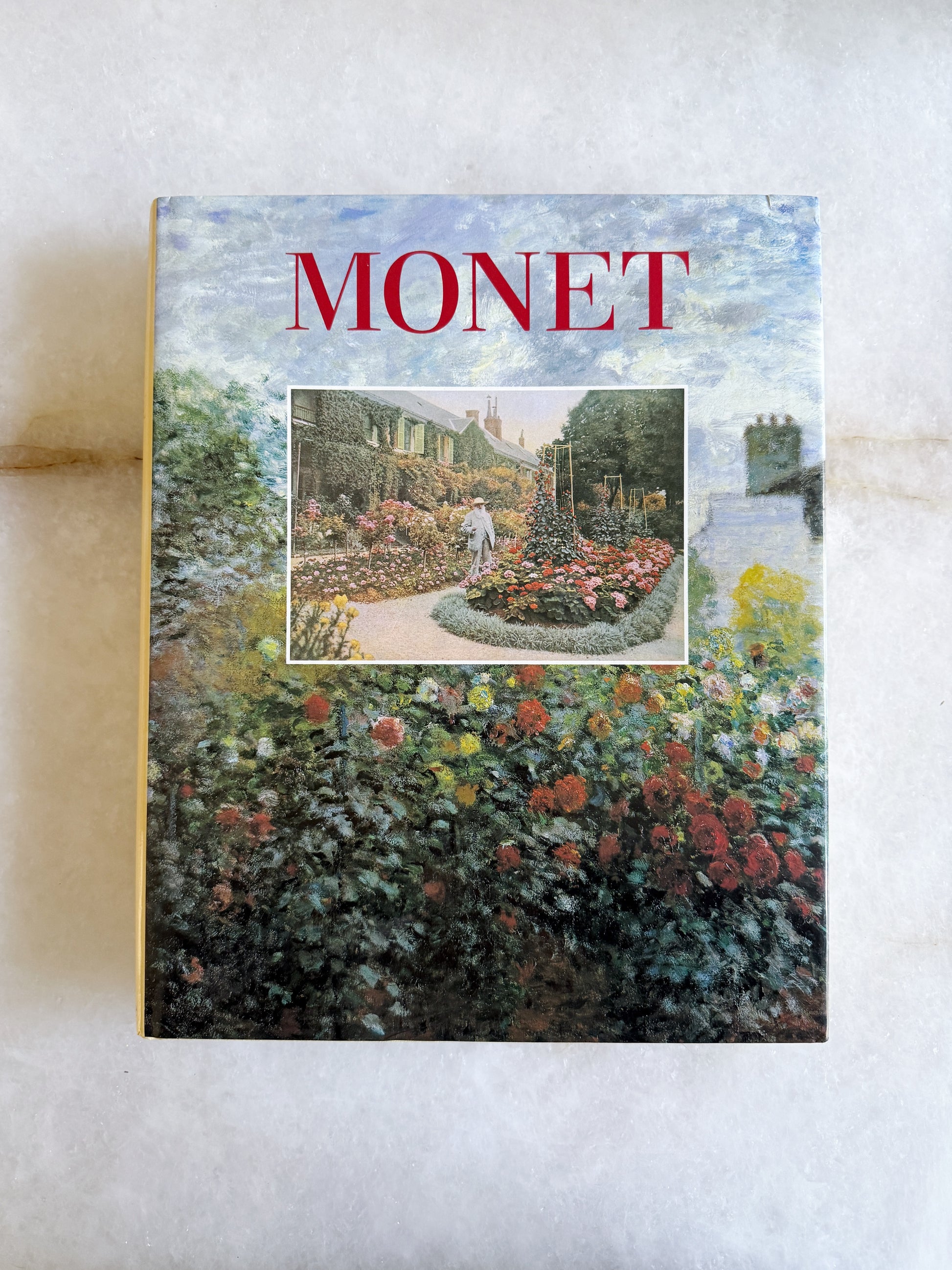 Vintage Monet Coffee Table Book