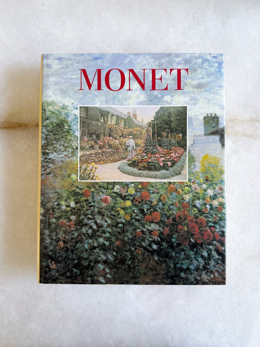 Vintage Monet Coffee Table Book
