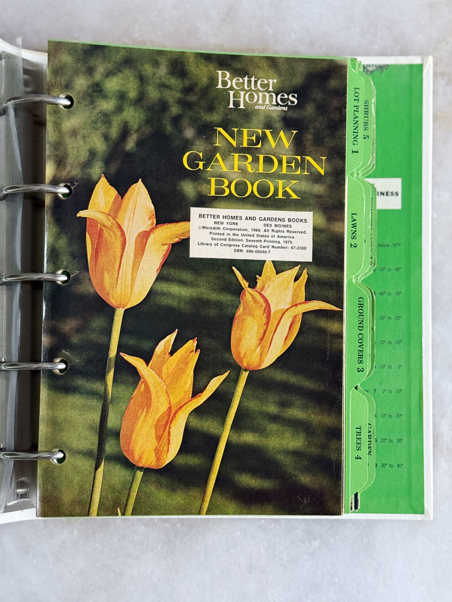 Vintage Better Homes & Gardens - New Garden Book