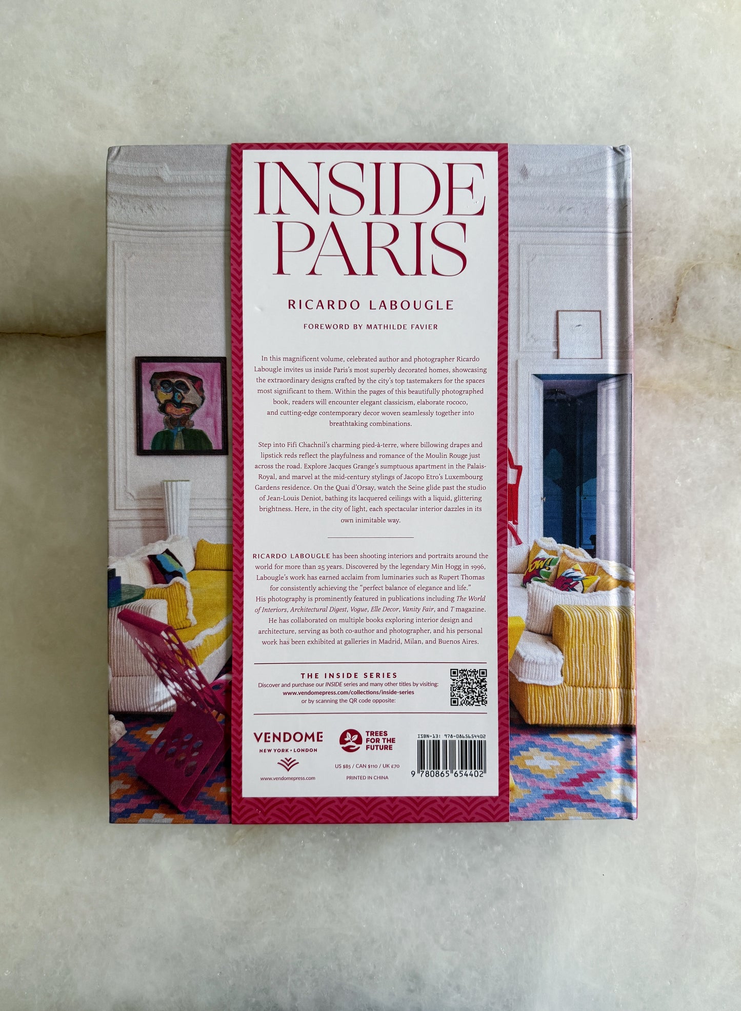 Inside Paris by Ricardo Labougle | Hardcover Coffee Table Book